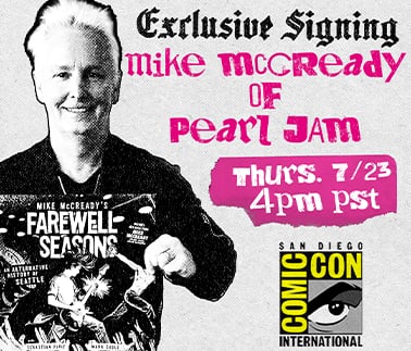 Mike McCready confirmado no San Diego Comic-Con