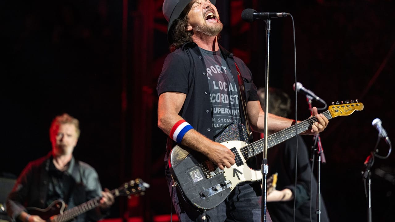 Eddie Vedder e The Earthlings no Ohana 2025: setlist cheio de covers e raridades do PJ