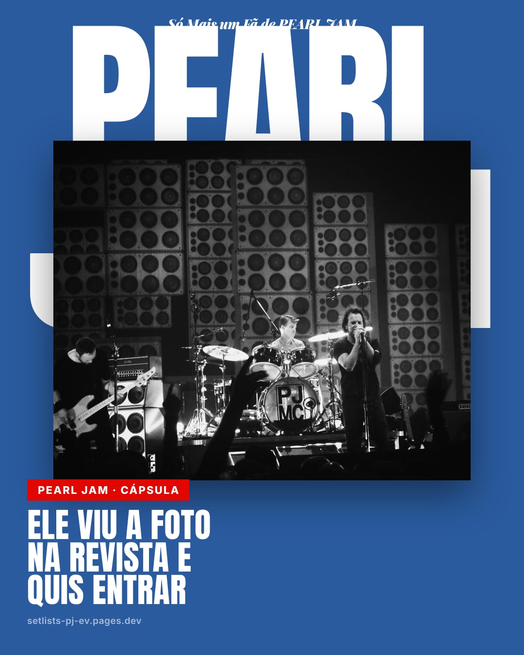 Dave Krusen viu uma foto na Rolling Stone, reparou que faltava o baterista, e semanas depois estava tocando com eles