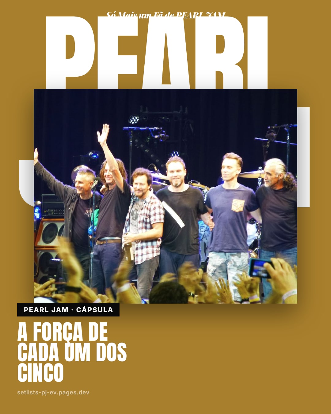 Pedidos para dizer qual é a força de cada integrante, Stone e Jeff descreveram a banda inteira em poucas frases